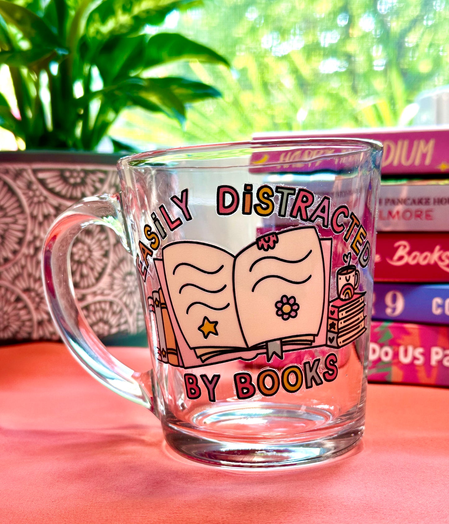 Easily Distracted by Books Mug