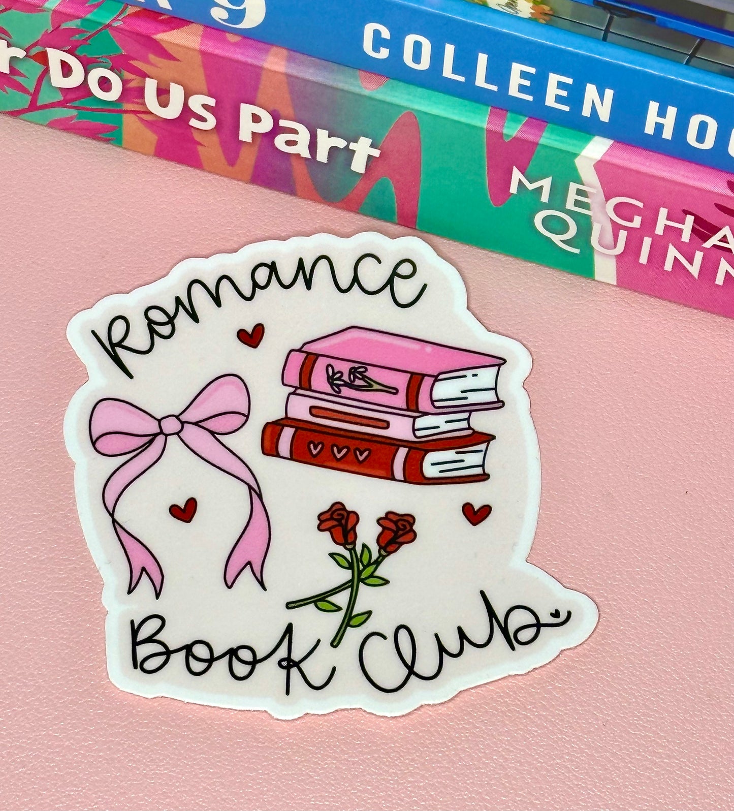Romance Book Club Sticker - Matte