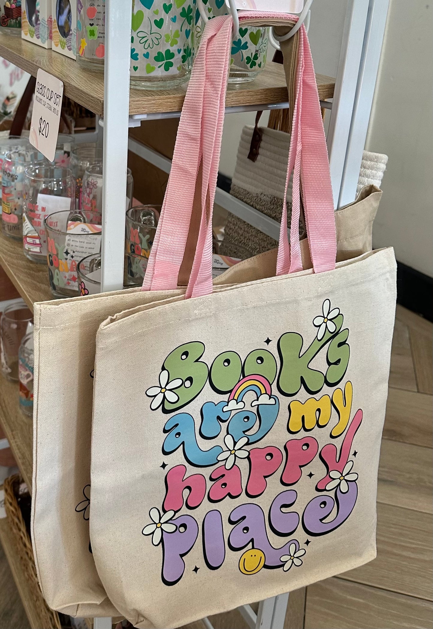 Books are My Happy Place Tote