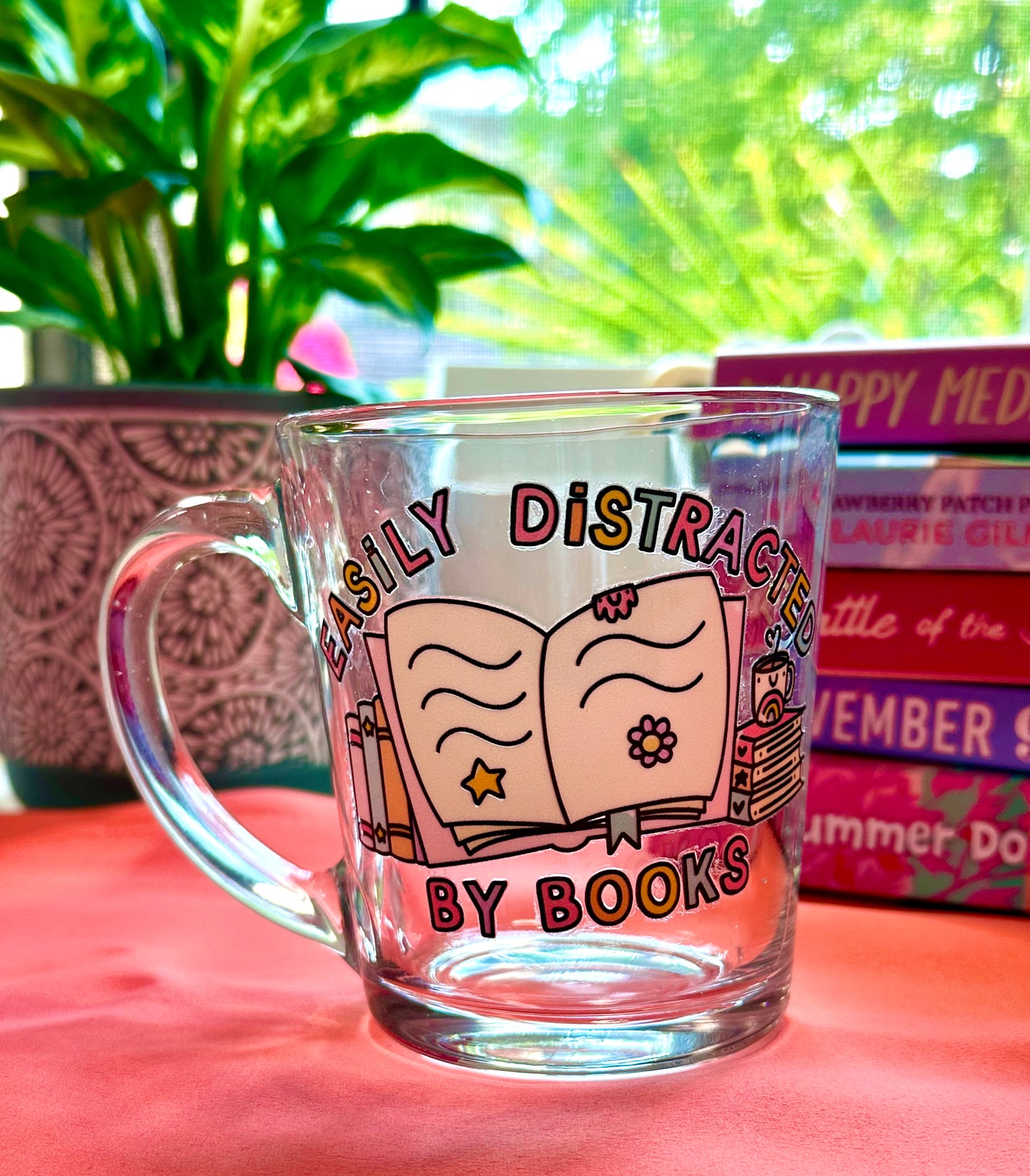 Easily Distracted by Books Mug