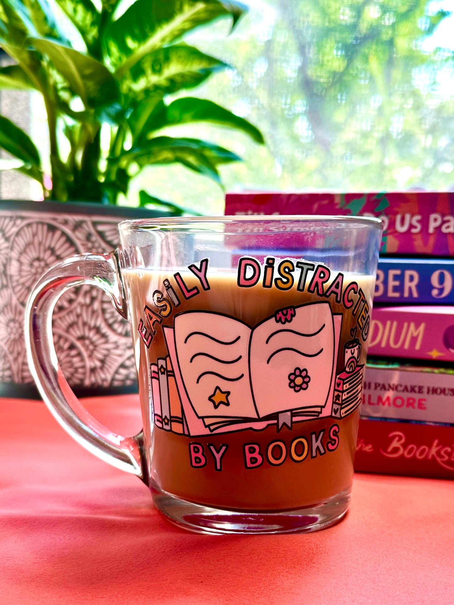 Easily Distracted by Books Mug