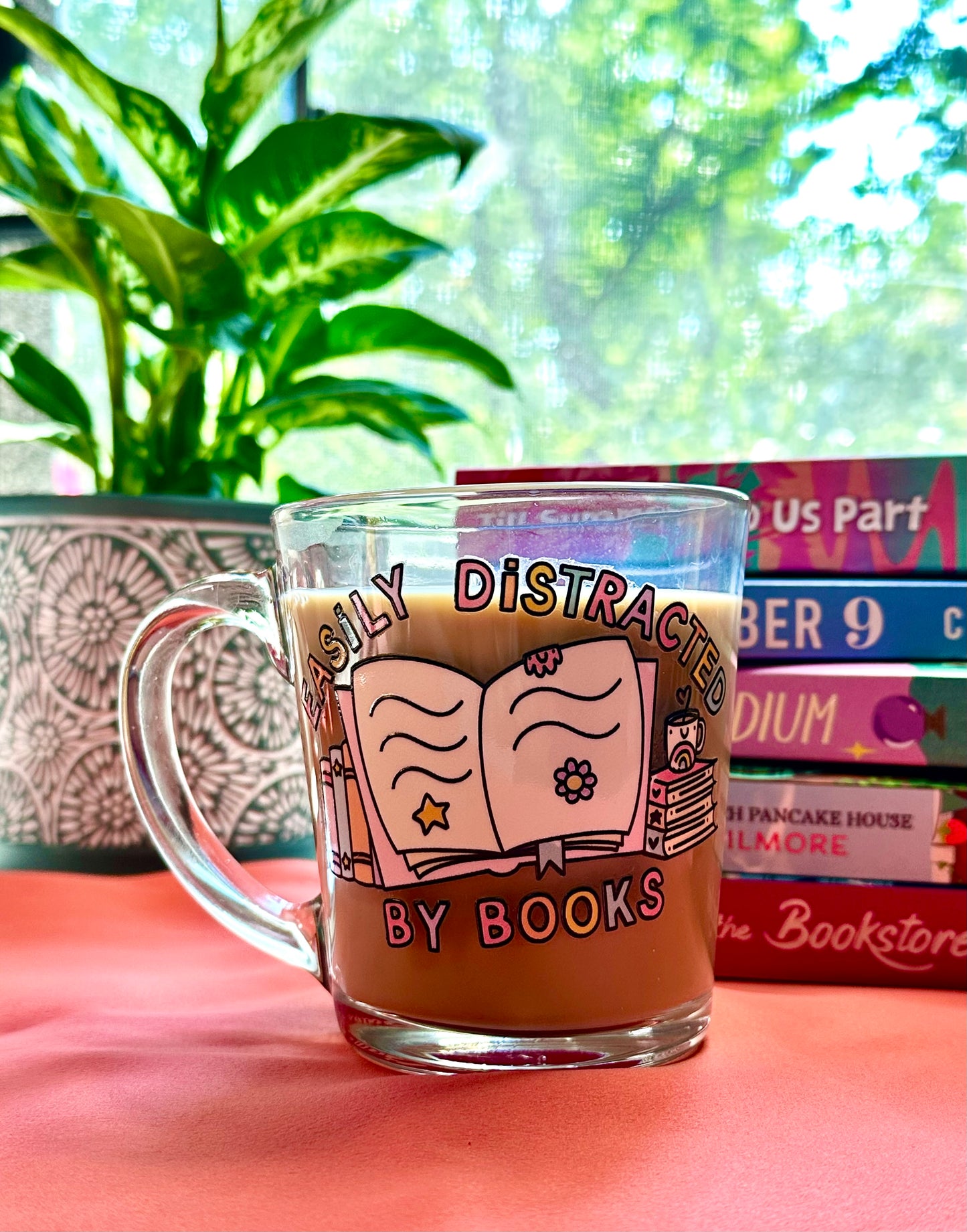 Easily Distracted by Books Mug