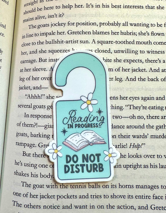 Reading in Progress Sticker