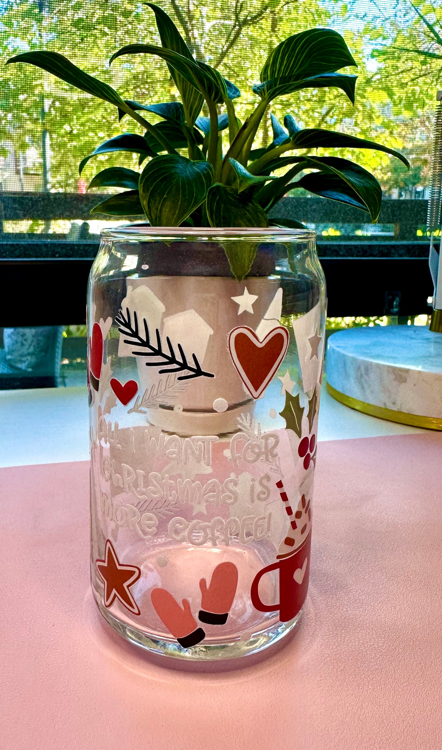 All I Want For Christmas is... Glass Cup