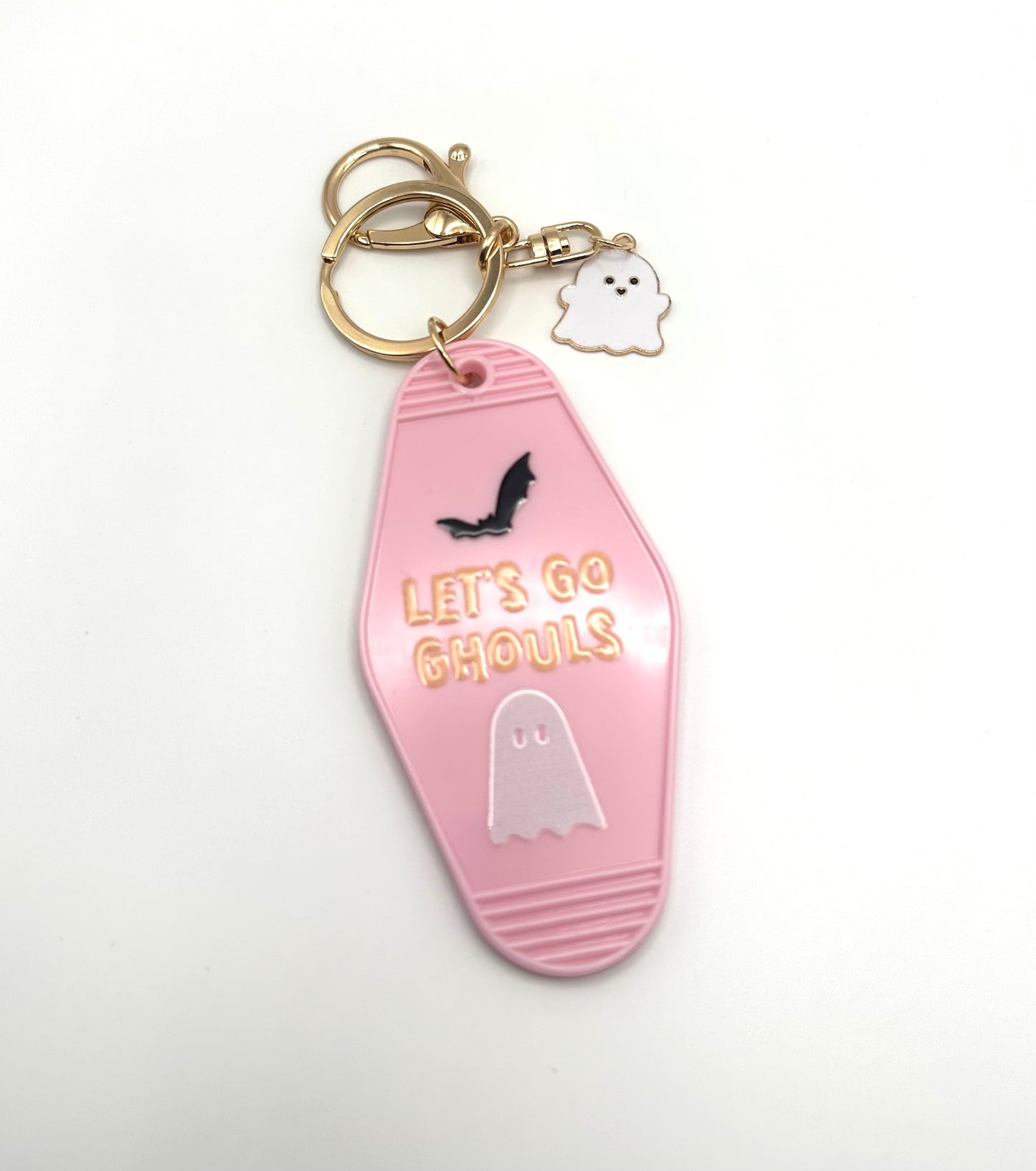 Let’s Go Ghouls Ghosty Keychain