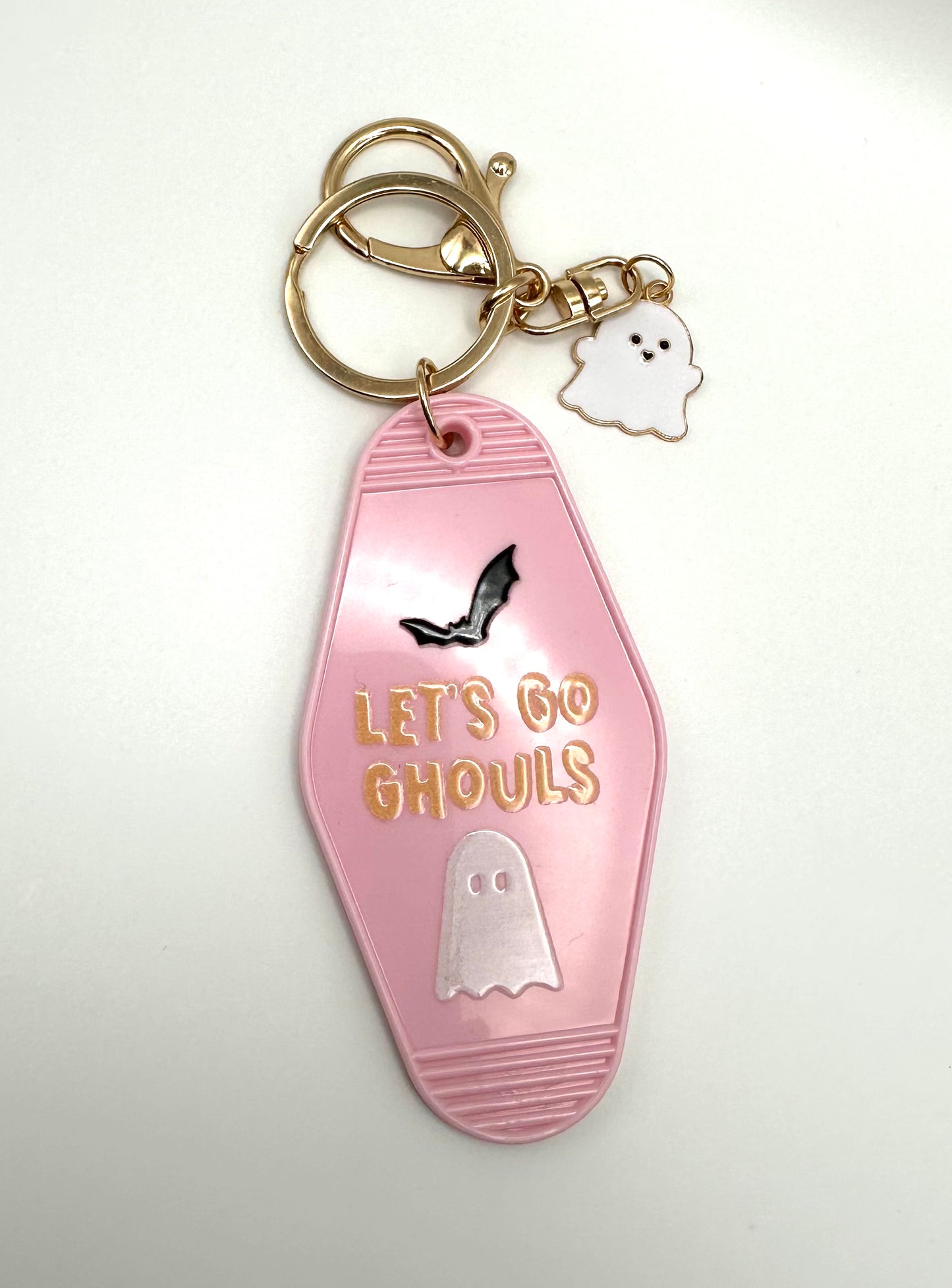 Let’s Go Ghouls Ghosty Keychain