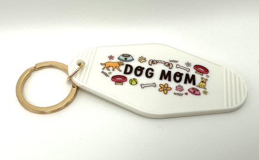 Dog Mom Keychain