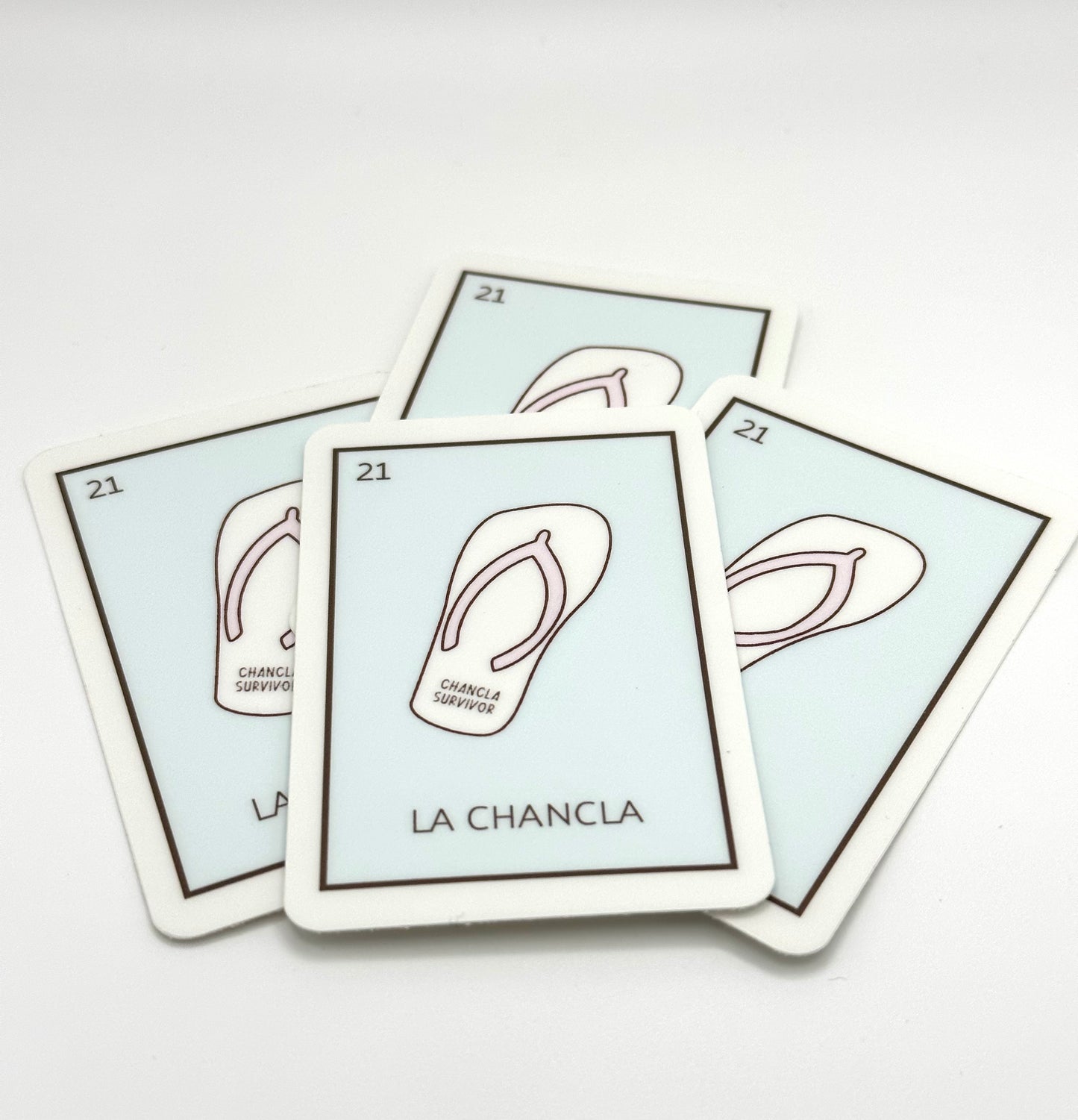 La Chancla Loteria Sticker