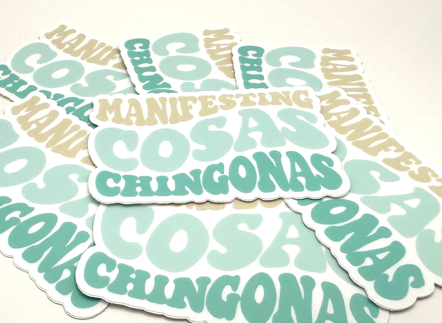 Manifesting Cosas Chingonas Sticker