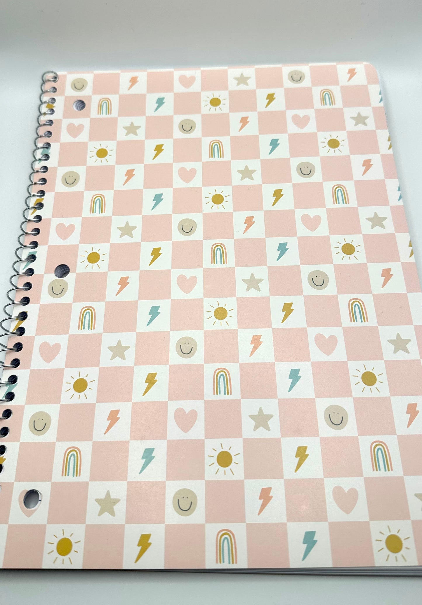 Checker Board Icons Notebook