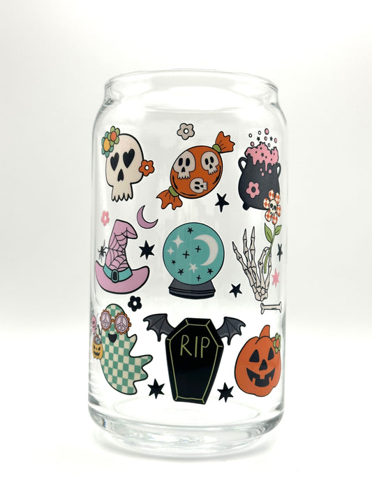 Trick or Treat Glass Cup