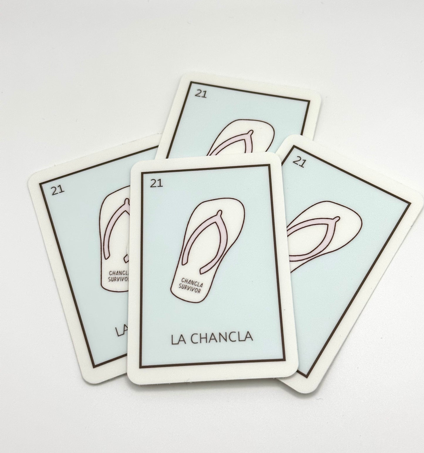 La Chancla Loteria Sticker