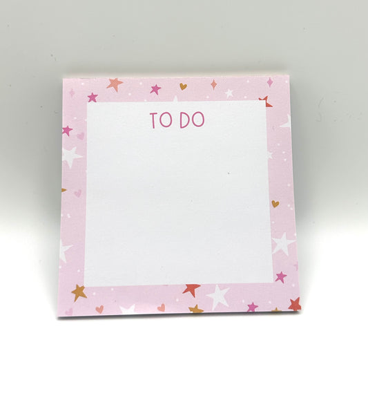 Stars To Do Notepad