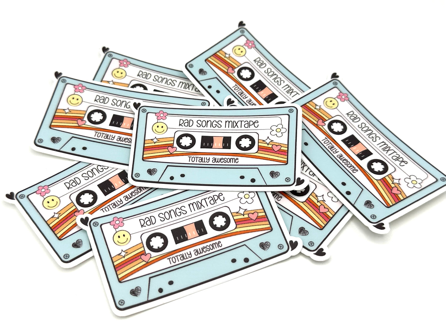 Rad Mixtape Sticker