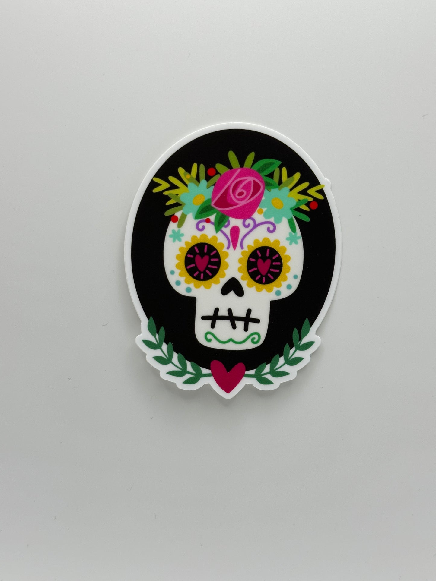 Calavera Day of the Dead Sticker