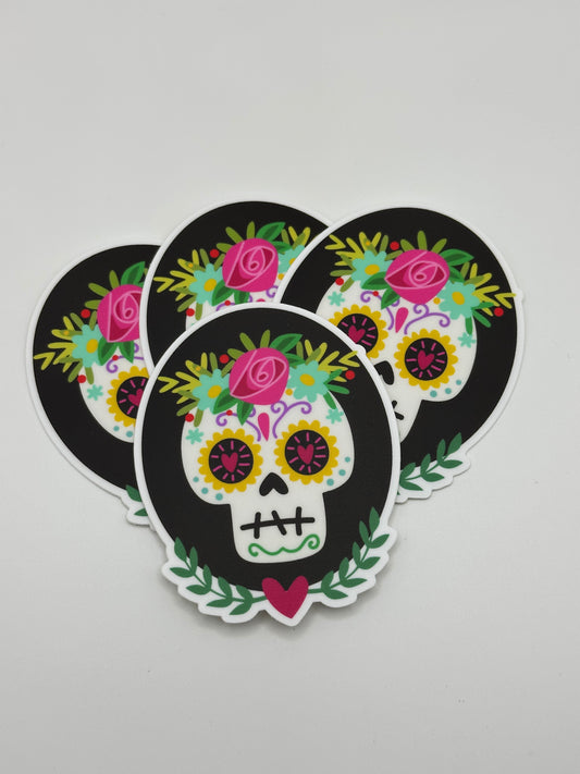 Calavera Day of the Dead Sticker